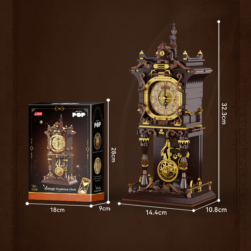 Solar System Orrery - Klocki konstrukcyjne w stylu steampunk, mechaniczny