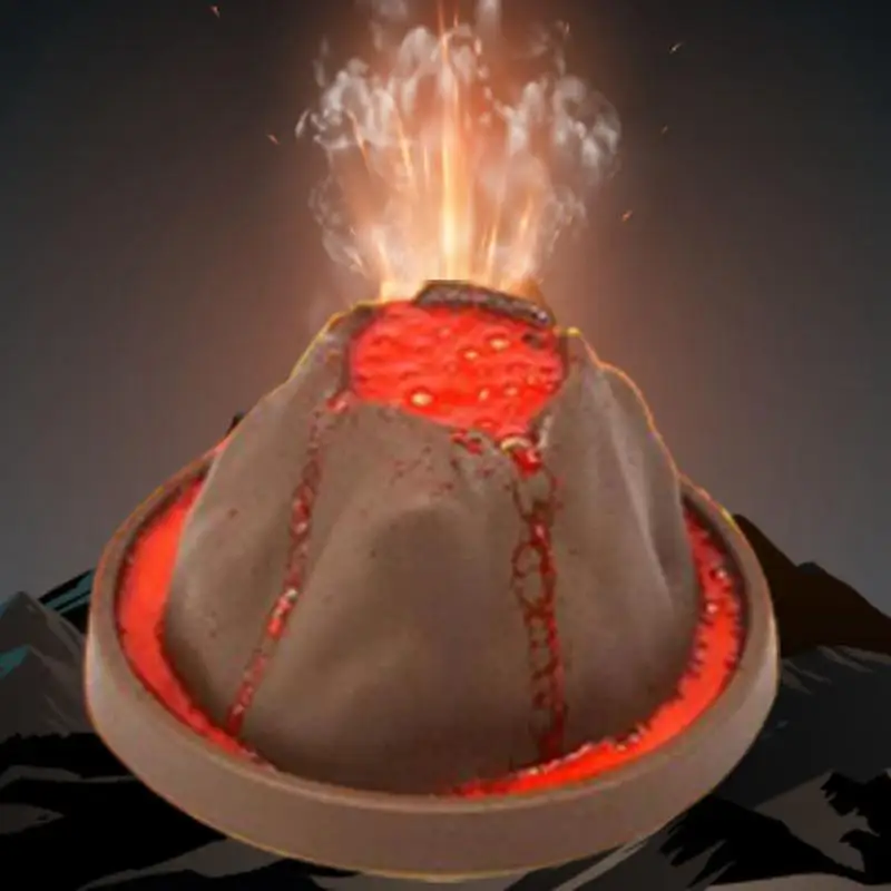 Volcano Kit Eruption - Nauka eksplorująca zabawki chemia uczący się