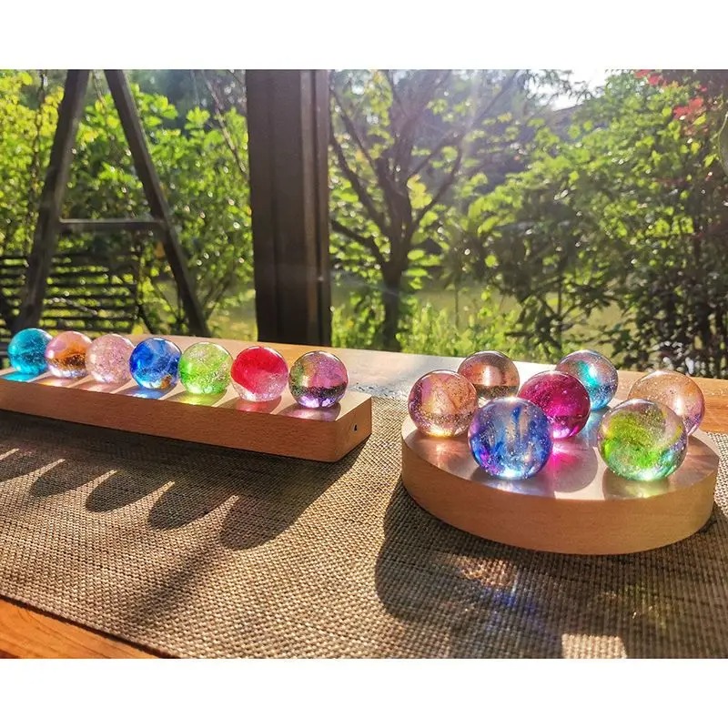 Kolorowa szklana kula w kształ – Solar System Orrery recenzja i cena