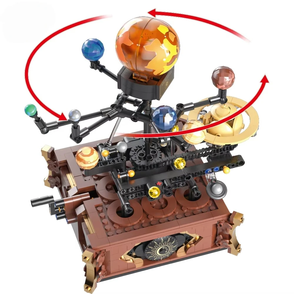 697 elementów Klasyczny Kosmic – Solar System Orrery recenzja i cena
