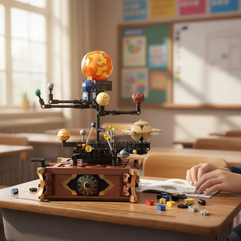 697 elementów Klasyczny Kosmic – Solar System Orrery recenzja i cena
