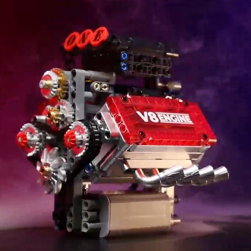 Model silnika V8 z napędem ele – Solar System Orrery recenzja i cena