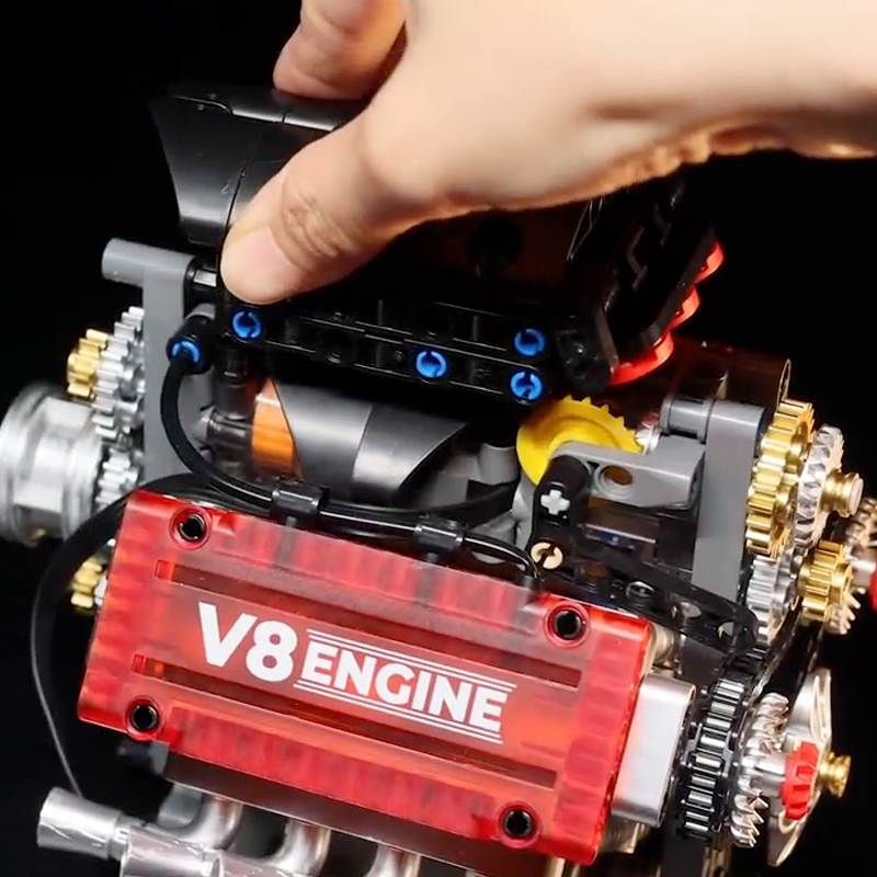 Model silnika V8 z napędem ele – Solar System Orrery recenzja i cena