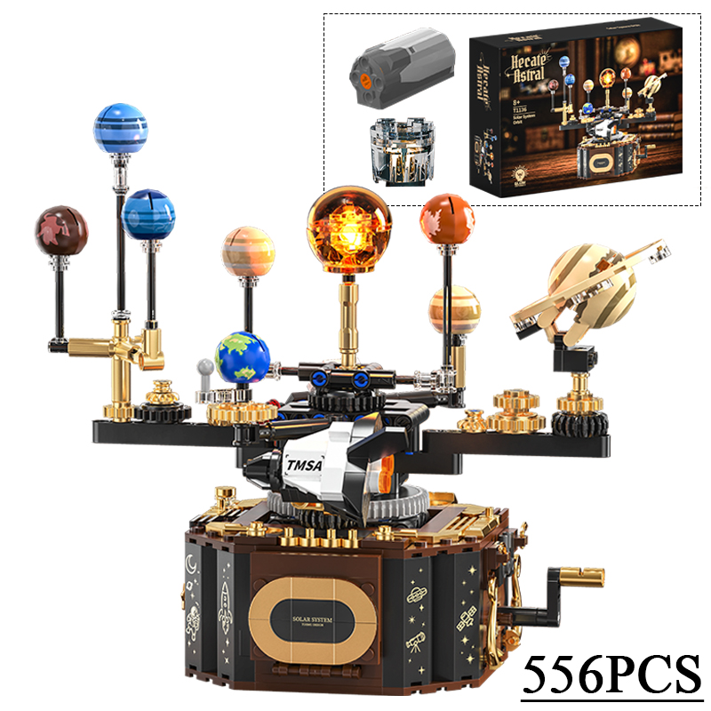 Kreatywny zestaw klocków konst – Solar System Orrery recenzja i cena