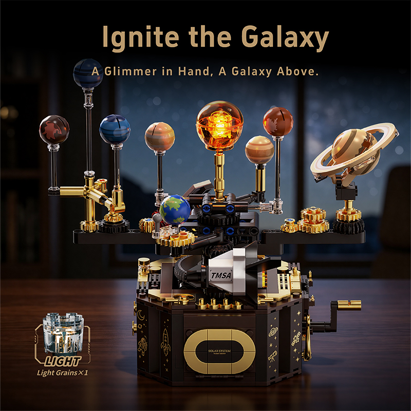 Kreatywny zestaw klocków konst – Solar System Orrery recenzja i cena